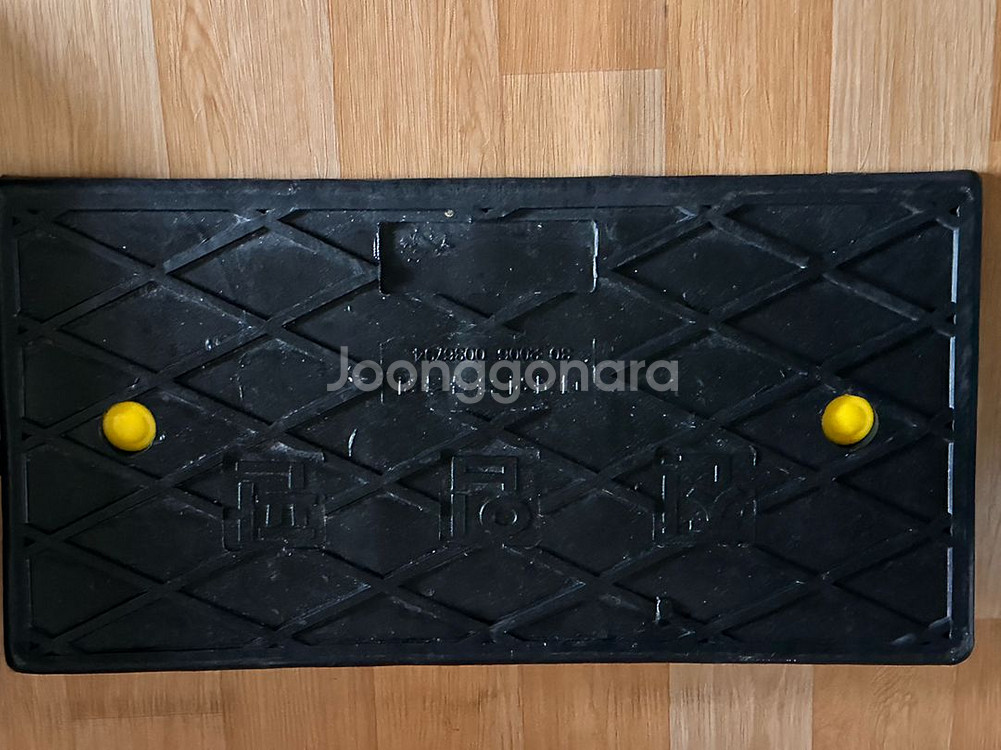 차량용 오토바이 흴체어 진입용 경사판 진입판 특수고무--1