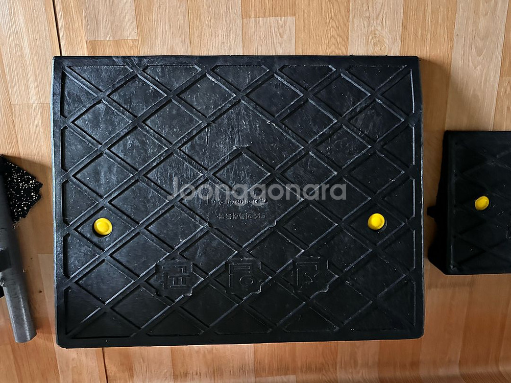 차량용 오토바이 흴체어 진입용 경사판 진입판 특수고무--2