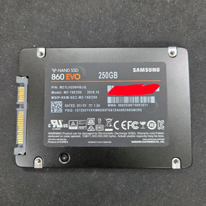 삼성 SSD 860 EVO 250GB 팝니다