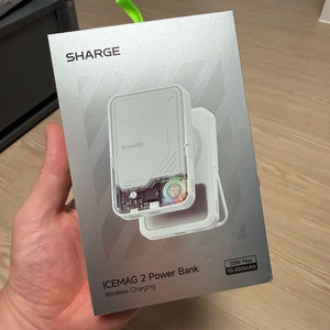 (새상품) SHARGE ICEMAG2 보조배터리 판매