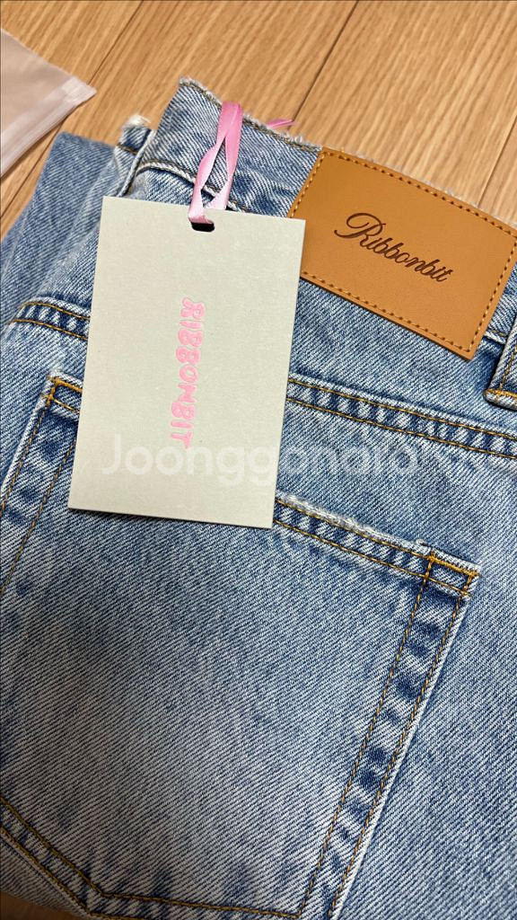 리본빛 모노데님 새상품 s--1