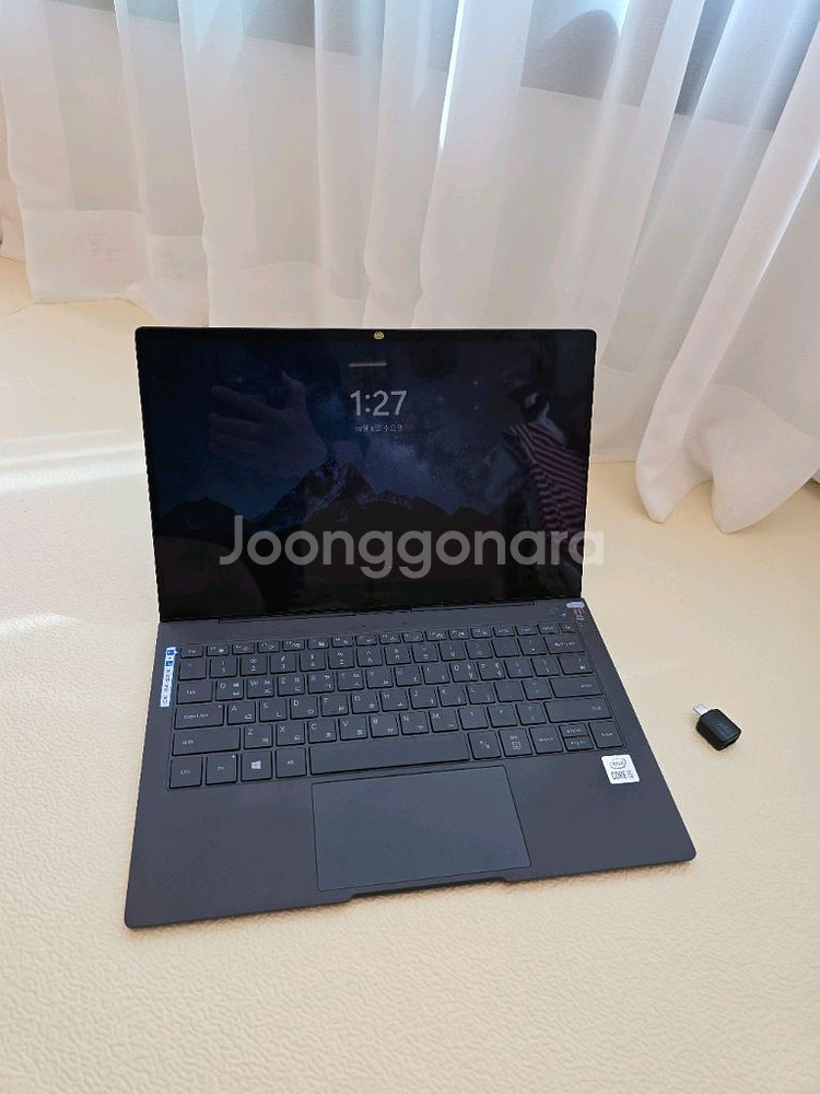 삼성 갤럭시 죽 s 노트북 상태 좋아요!--1