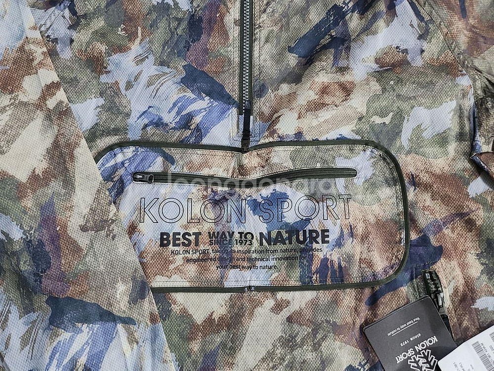 코오롱스포츠아노락바람막이초경량 새제품--1