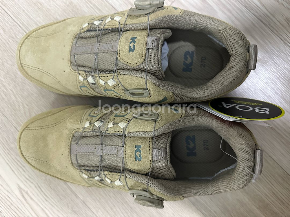 k2-64 안전화 등산회 270mm 미사용제품--0