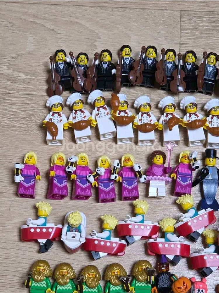 레고 BAM 미니피규어 개당 4천원--1