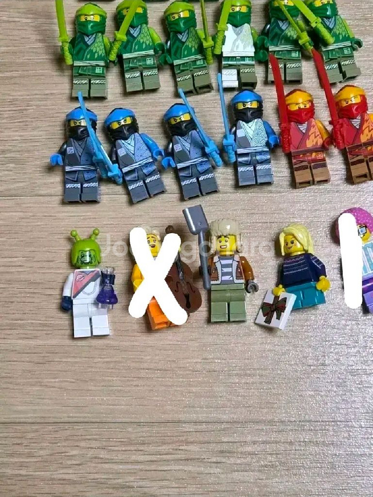 레고 BAM 미니피규어 개당 4천원--5