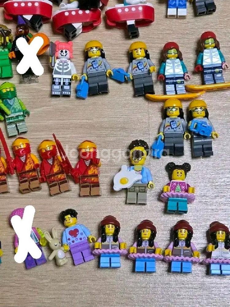 레고 BAM 미니피규어 개당 4천원--6