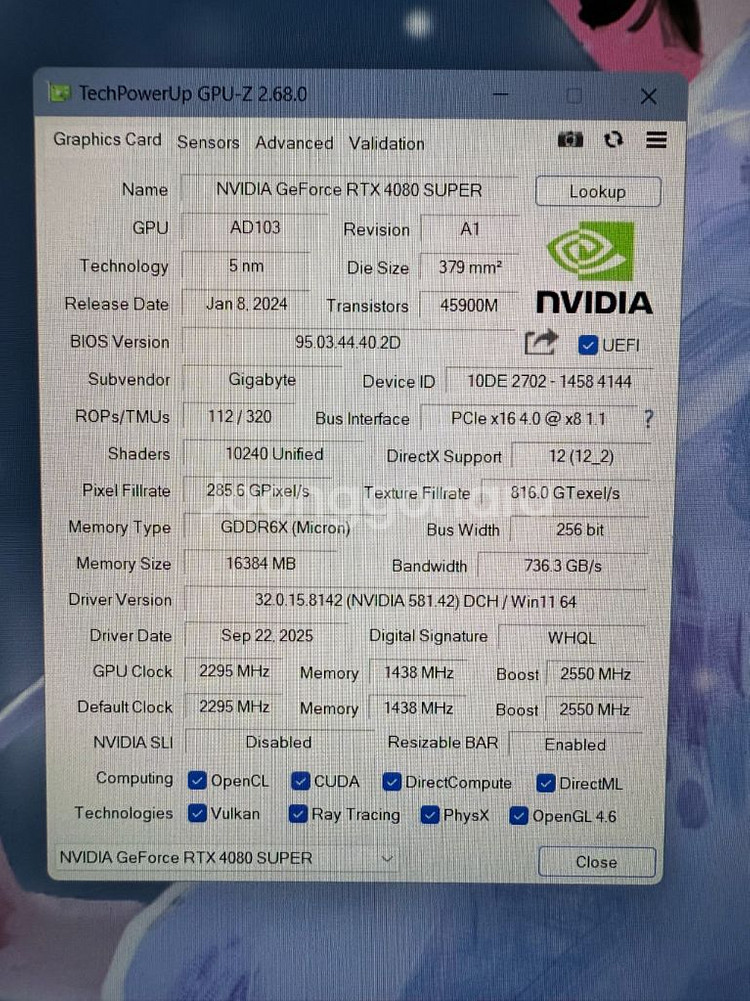 RTX 4080Super--8