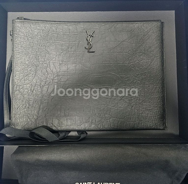 생로랑 라지 클러치 (새상품)--0