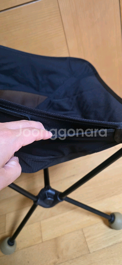 헬리녹스 체어투 리뉴얼 올블랙 에어폼헤드레스트 2셋트--3