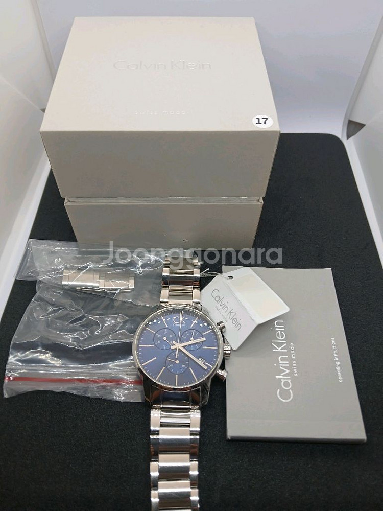 캘빈크라인 크로노그래프--5