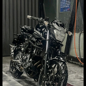 19년식 부산 야마하 MT-03 블랙 오토바이 바이크