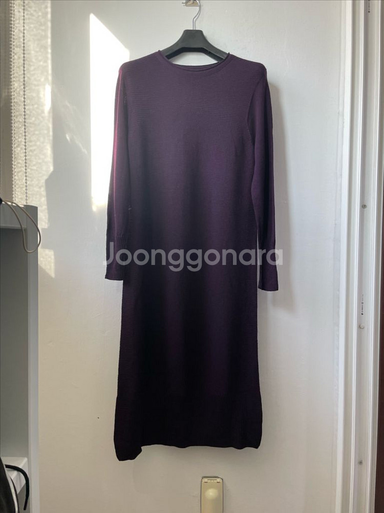 marns elle 이태리 메리노울 홀가먼트 원피스--0