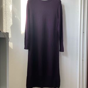 marns elle 이태리 메리노울 홀가먼트 원피스