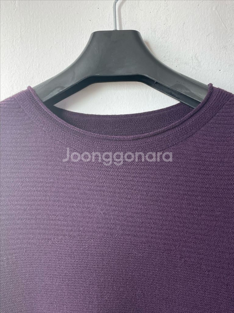 marns elle 이태리 메리노울 홀가먼트 원피스--2