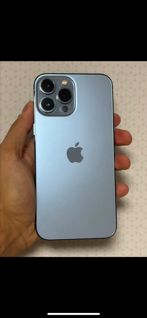 아이폰 13프로맥스 블루 128 판매합니다 이미지