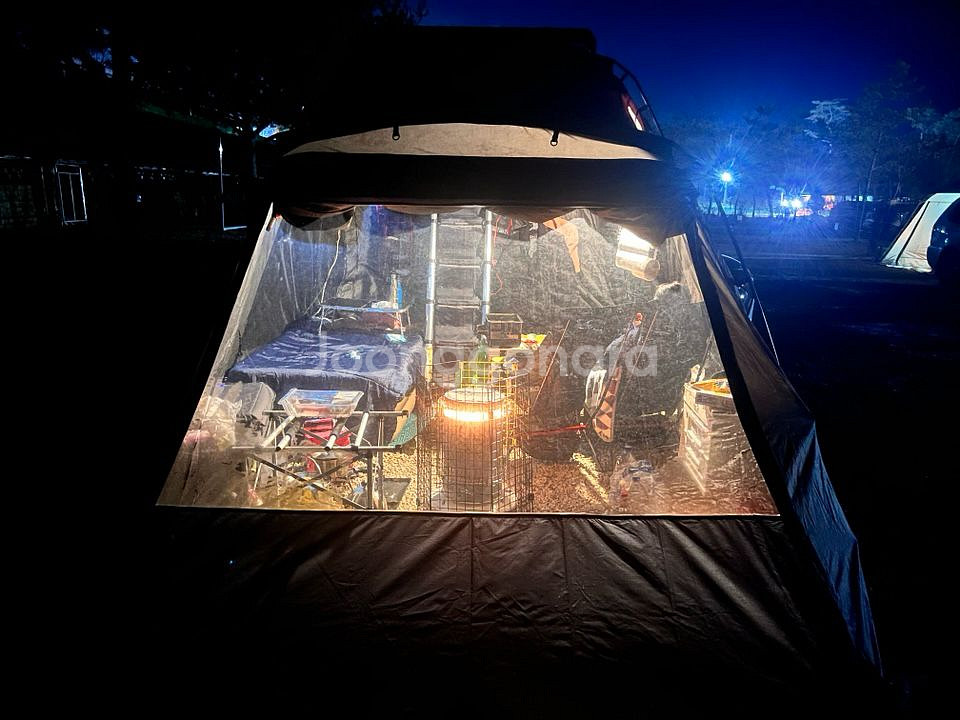 루트팝텐트 아이캠퍼3.0 스카이캠프3.0 팔아요--4