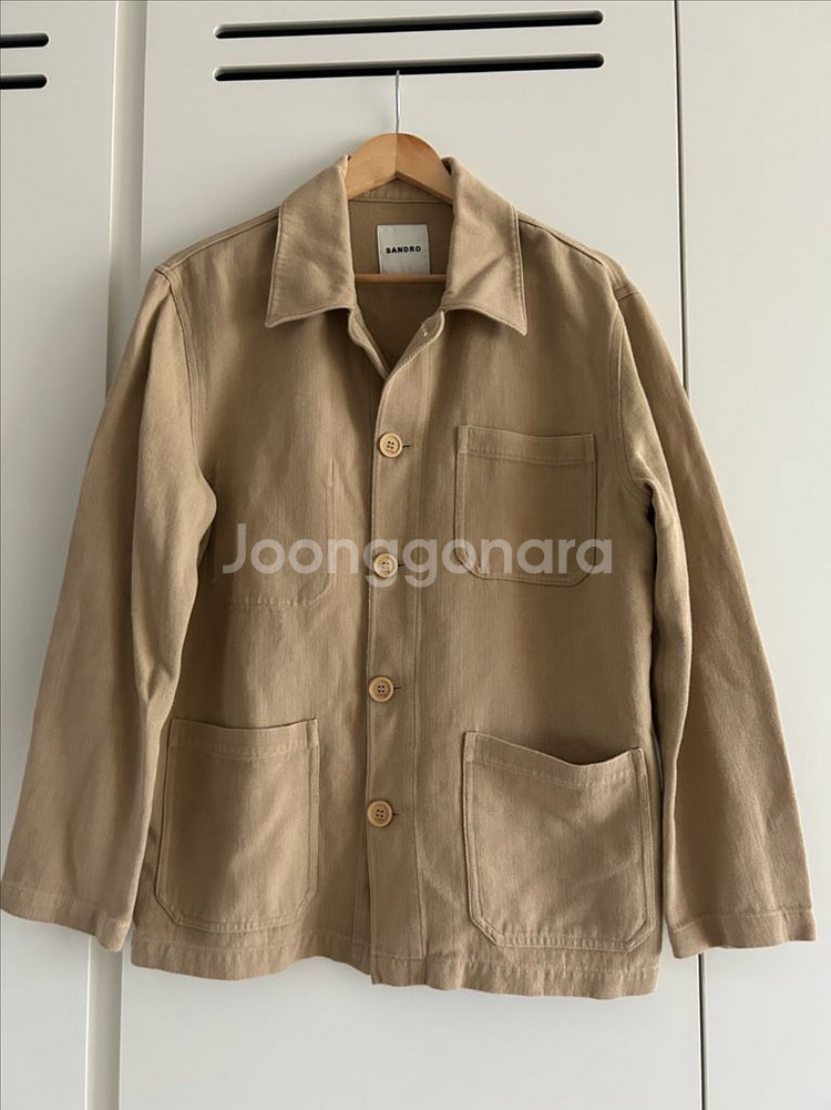산드로 sandro 베이지 자켓 m(100)--0