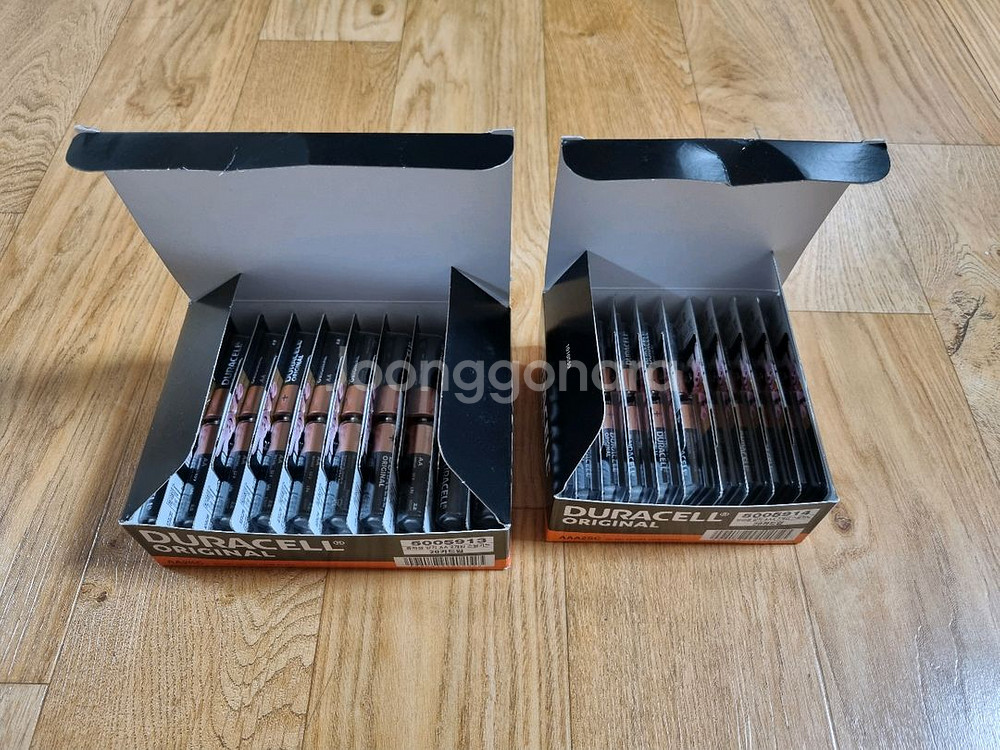 듀라셀 AAA 건전지 1박스단위 600알 2p포장--4