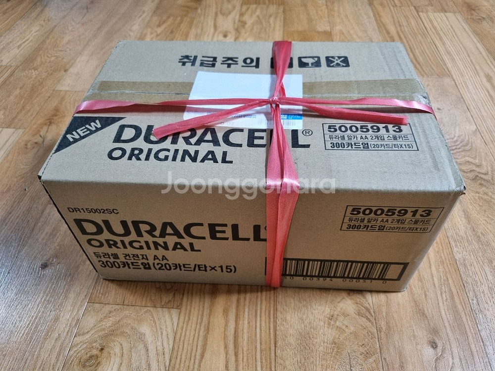 듀라셀 AAA 건전지 1박스단위 600알 2p포장--2
