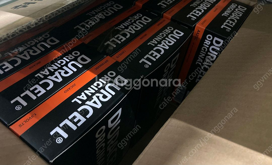 듀라셀 AAA 건전지 1박스단위 600알 2p포장--5