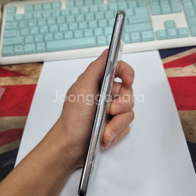 206836 삼성 갤럭시S10 5G 실버 SK 게임폰--5