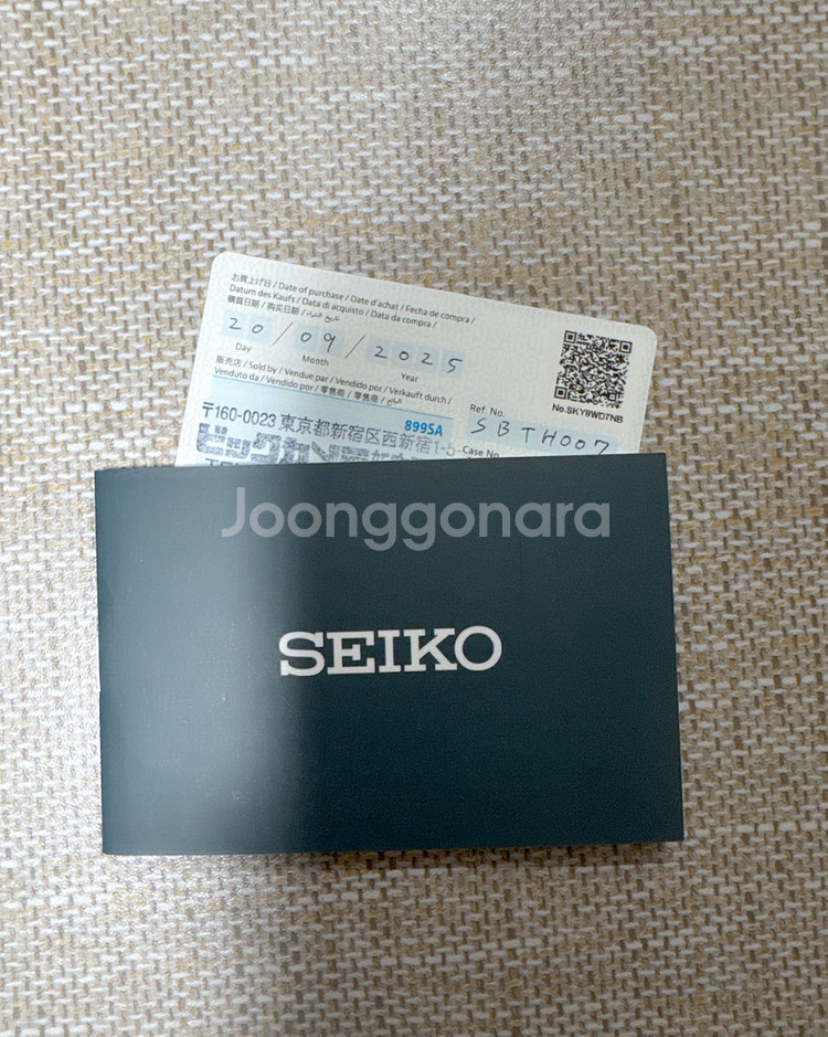 세이코 SBTH007--2