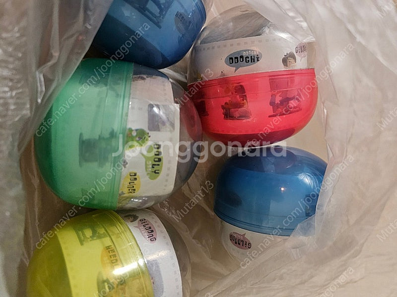 아기공룡 둘리 가샤폰 피규어--1