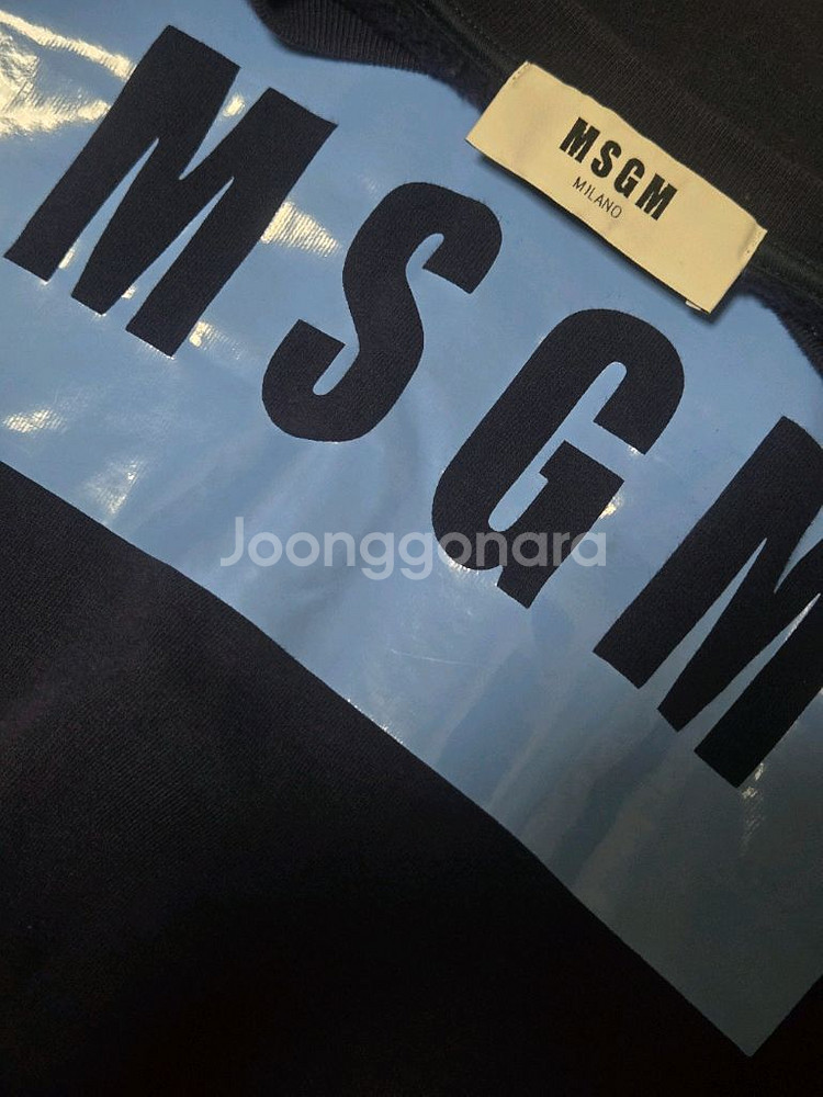 MSGM 코튼 스웻셔츠--4