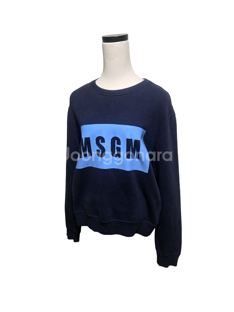 MSGM 코튼 스웻셔츠--1