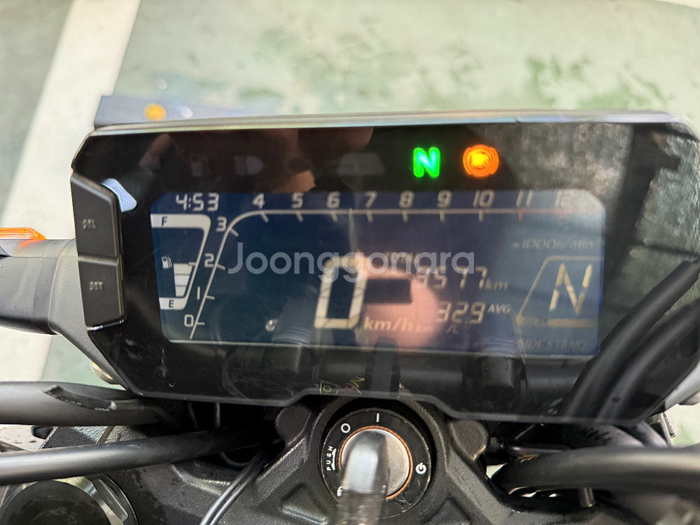 2023년식 혼다CB125R 97@@km 팝니다--4