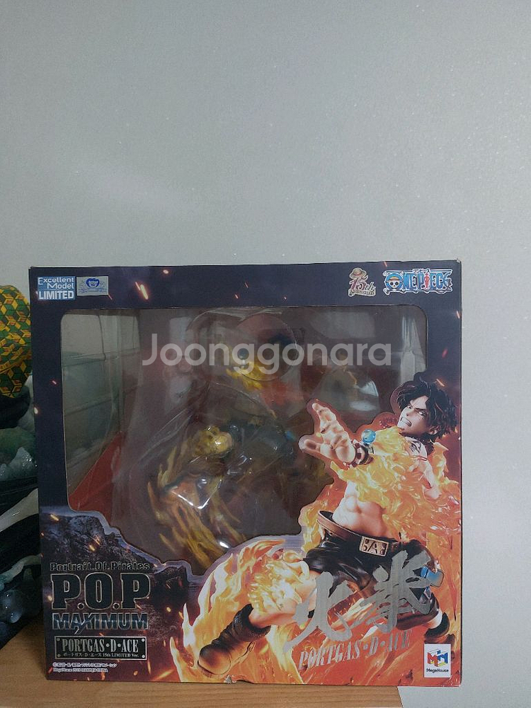 일본내수용) 원피스 피규어 POP 맥시멈 에이스--1