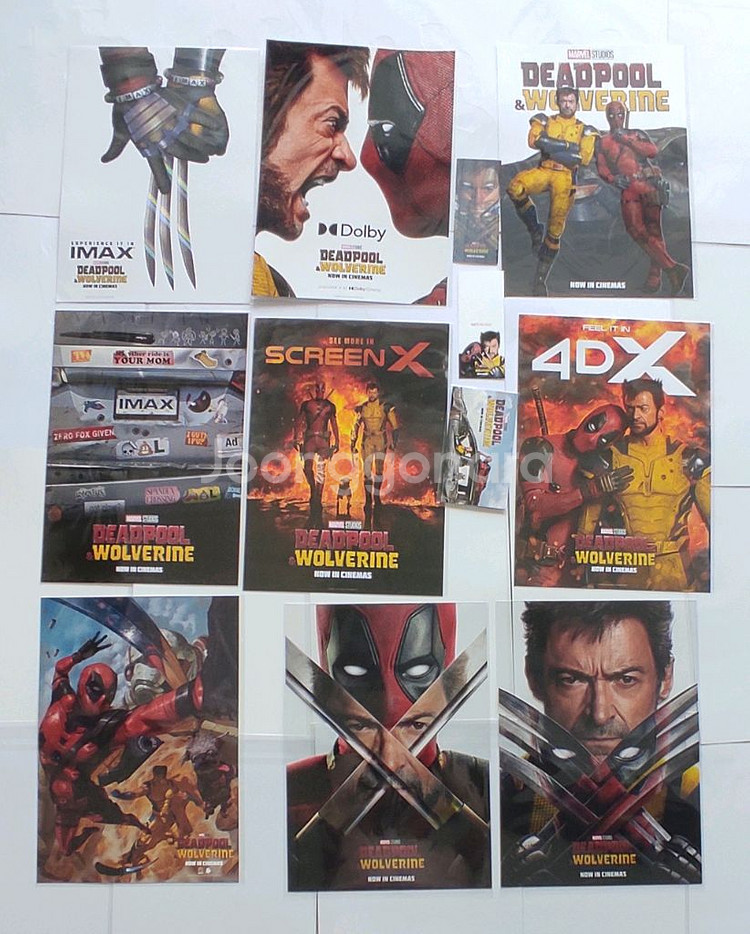 데드풀과 울버린 4DX 아이맥스 돌비 포스터 TTT--0