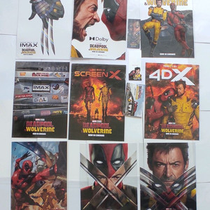 데드풀과 울버린 4DX 아이맥스 돌비 포스터 TTT