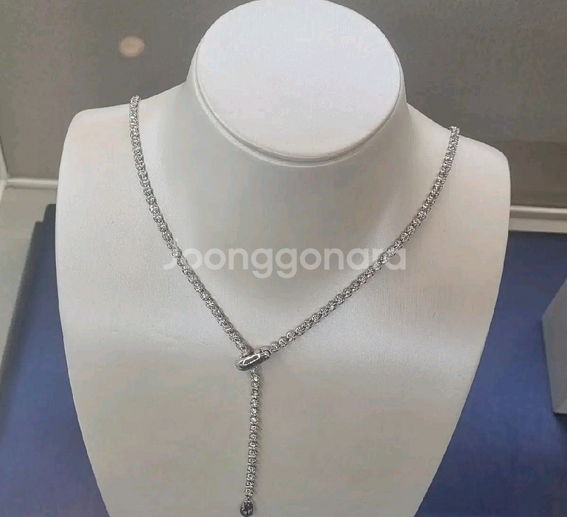 골든듀 루이스 YT2 18k 다이아 목걸이--0