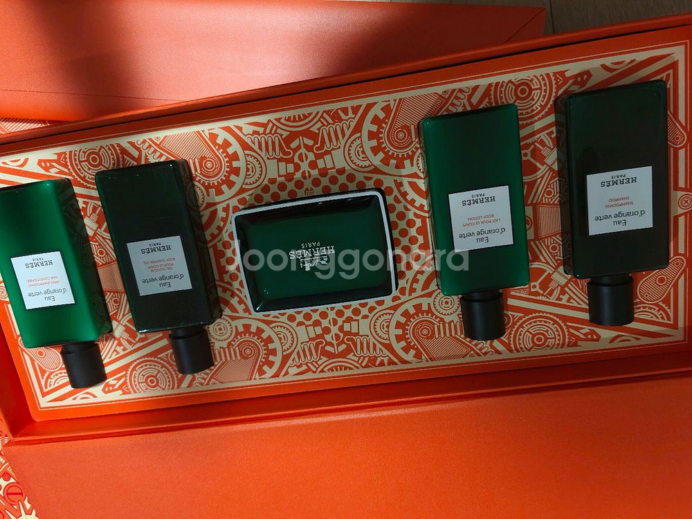 에르메스 오도렌지 베르테 헤어 바디 5종세트--1