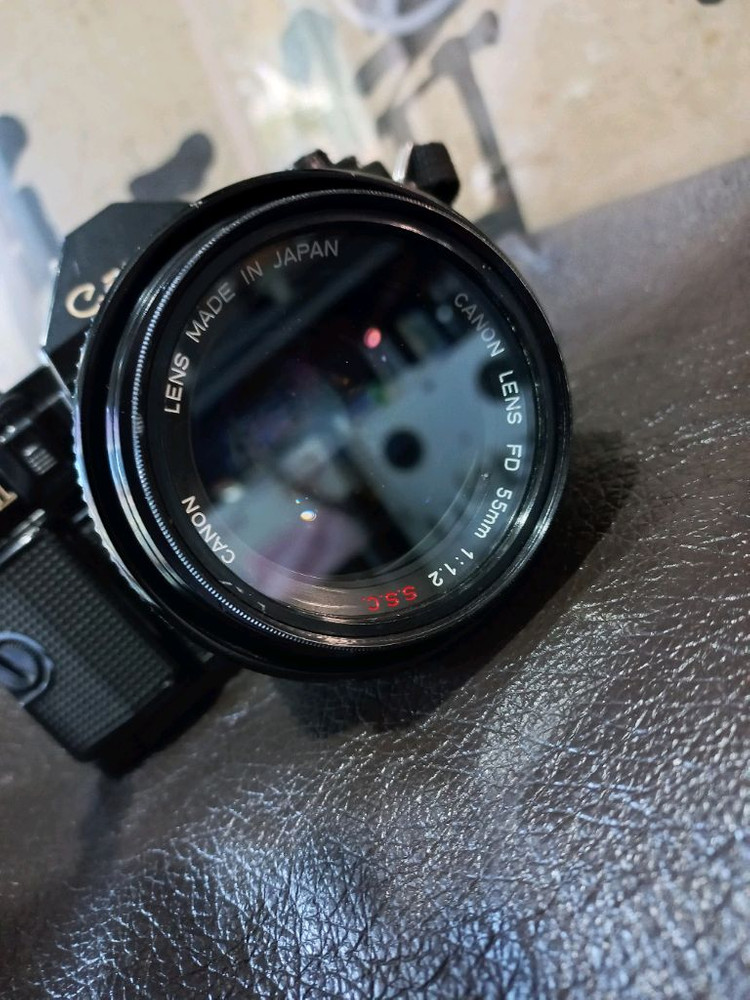 캐논 A-1과 FD55mm 1:1.2 캐논 55.2렌즈--3