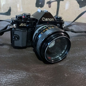 캐논 A-1과 FD55mm 1:1.2 캐논 55.2렌즈