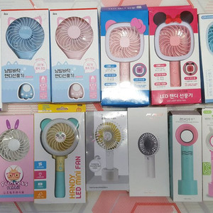 LED 핸디 미니 선풍기 새상품