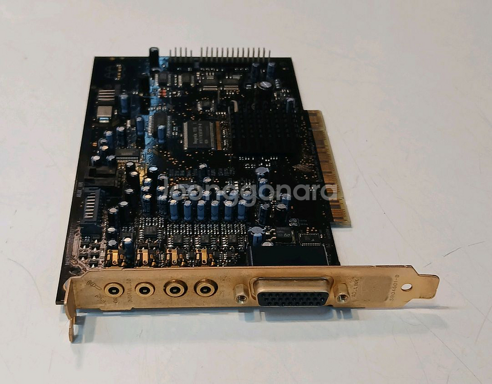 금장 사운드카드 팝니다--0