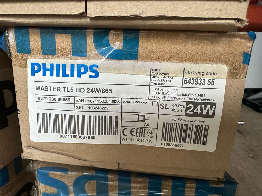 Philips master TL5 HO 24W 865--0
