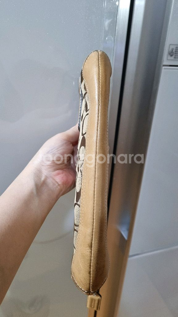 코치 스몰 소호 호보 원 숄더백 레더 브라운 히메 갸루--4