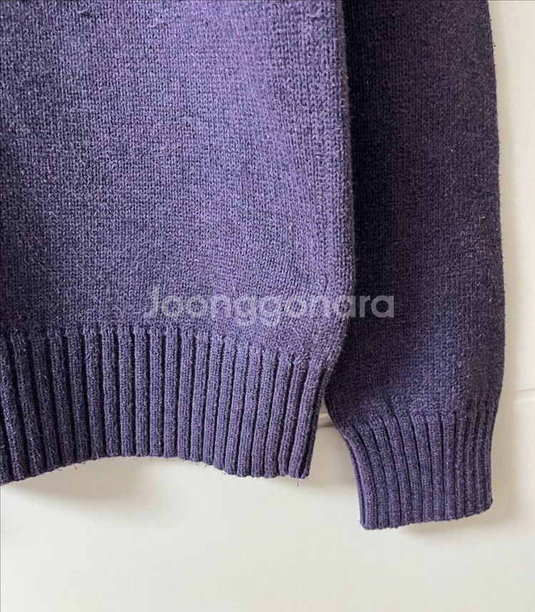 폴로 랄프로렌 반집업 니트--4