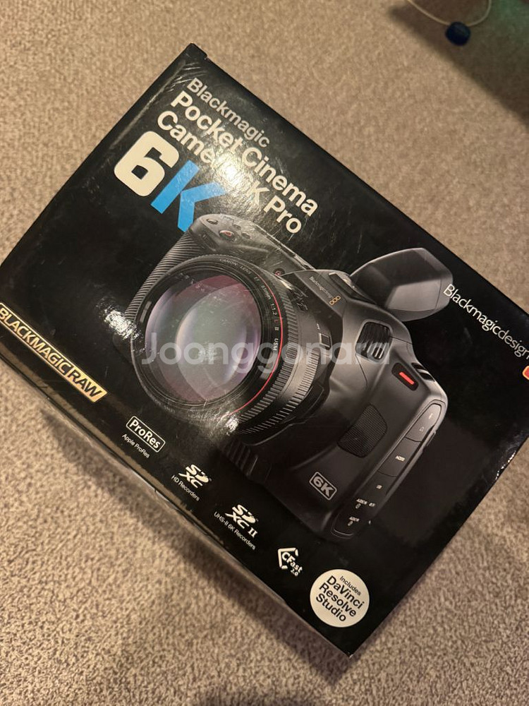 BMPCC 6K PRO 상태 좋습니다--0