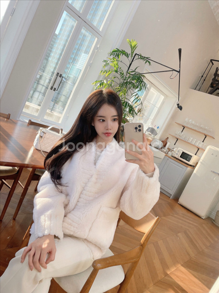 [HK 하이퀄] 드오브 리얼 양털 무스탕 자켓 수입의류--2