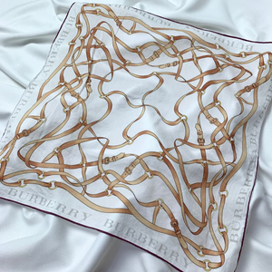 [정품] 버버리 코튼 스카프 손수건 반다나