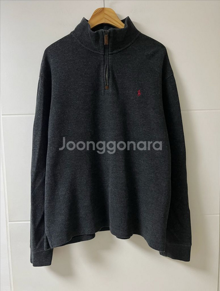 폴로 랄프로렌 반집업 니트--0