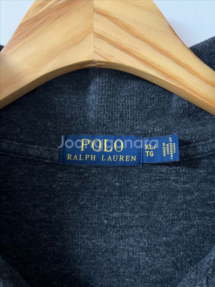 폴로 랄프로렌 반집업 니트--6