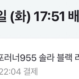 가민 포러너 955 솔라 블랙