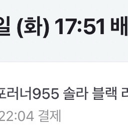 가민 포러너 955 솔라 블랙